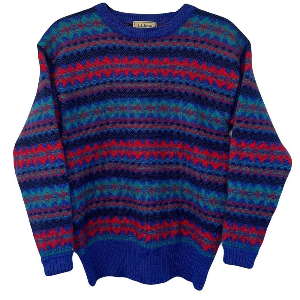 LL Bean Vintage Wool Sweater